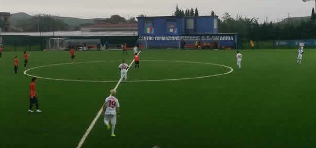 Calcio femminile, poker del Catanzaro sul Cosenza