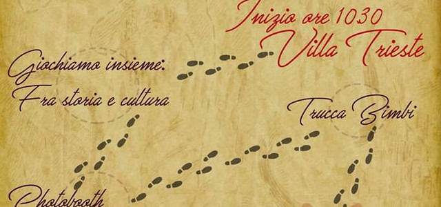 Catanzaro- Per la Befana una caccia al tesoro a Villa Trieste,alla scoperta della storia della città.