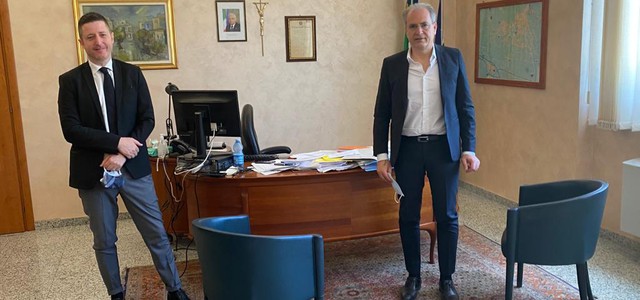 Sostegno all’economia locale post Covid-19, il presidente della Cciaa Rossi ha incontrato il sindaco Mascaro