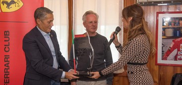 Gran festa per la Scuderia Ferrari Club di Catanzaro: conferito un doppio premio a Horacio Pagani