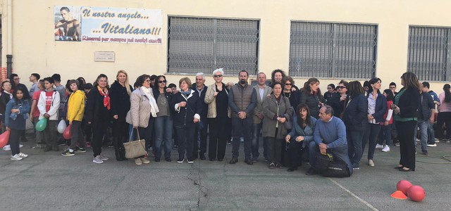 Inaugurato il campetto sportivo della scuola media Manzoni