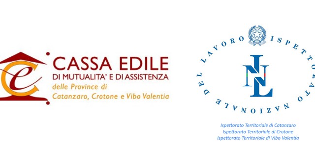 Catanzaro. Domani il protocollo d'intesa tra Cassa Edile e Ispettorato del Lavoro per contrastare il lavoro irregolare, l'evasione e il dumping contrattuale