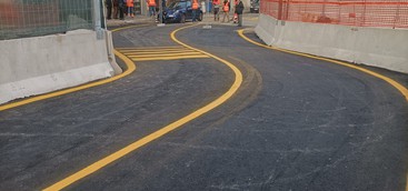 CANTIERE METROPOLITANA: RIAPERTA LA CIRCOLAZIONE NEL QUARTIERE SANTA MARIA