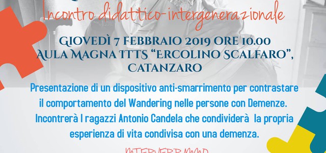 "Mai ti perderò", incontro didattico all'ITTS Scalfaro per parlare di demenze