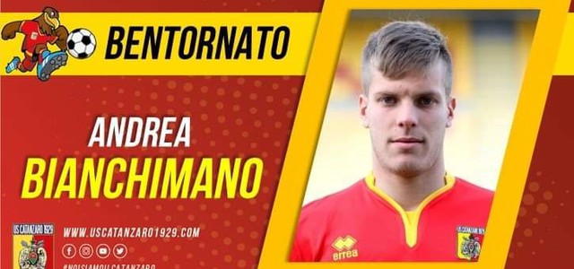 US Catanzaro, chiuso il mercato con il botto Bianchimano