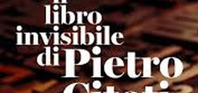 Biblioteca comunale, presentazione del libro "il libro invisibile di Pietro Città"