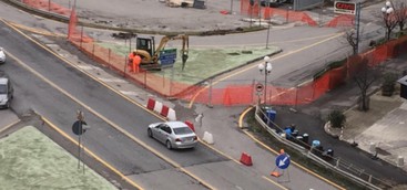 Riccio: "Alla rotatoria di Giovino i lavori sono così a impatto zero, che non ci sono"