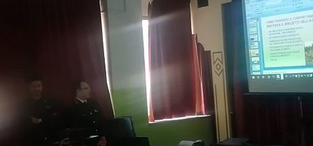 Importante lezione sulla legalità si è tenuta presso la scuola Manzoni