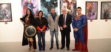 COMICS E FANTASY ART CONQUISTANO CATANZARO:  INAUGURATA AL MARCA LA MOSTRA DI LUCIO PARRILLO