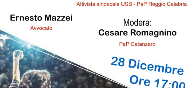 Potere al Popolo incontra la portavoce nazionale Viola Carofalo