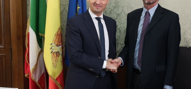 IL VICESINDACO CARDAMONE HA ACCOLTO A PALAZZO DE NOBILI IL CONSOLE GENERALE DI SPAGNA A NAPOLI