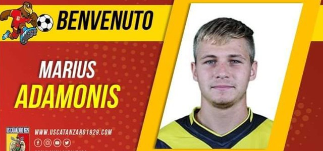 US Catanzaro, Marius Adamonis è il nuovo portiere delle Aquile