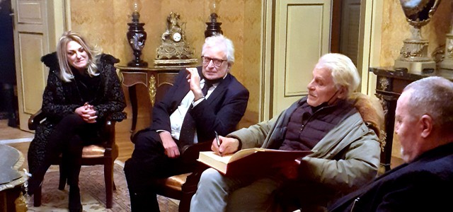 "Evento dopo teatro...Michele Placido a Palazzo Grimaldi Conidi di Catanzaro"