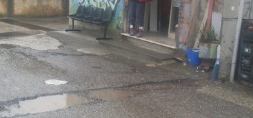 Strada dissestata e pericolosa a Santa Maria. Si aspetta da mesi intervento del Comune