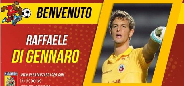 US Catanzaro, ufficiale l’arrivo del portiere Raffaele Di Gennaro