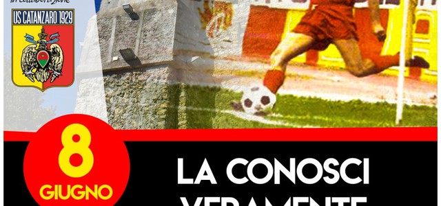 A Catanzaro domani la presentazione dell'Urban trekking giallorosso