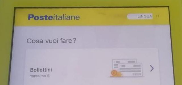 Negli uffici postali di Catanzaro, Vibo e Lamezia il pagamento dei bollettini è più veloce